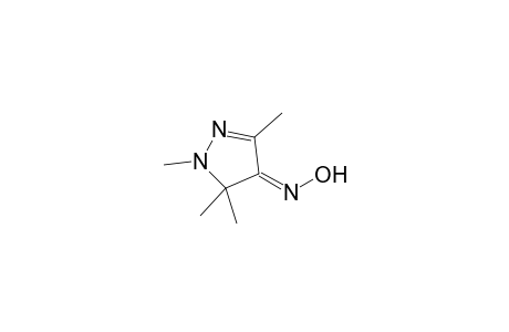 4-Hydroxyimino-1,3-5,5-tetramethyl-2-pyrazoline