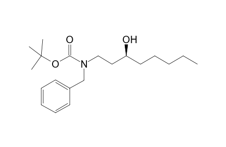 N-benzyl-N-[(3S)-3-hydroxyoctyl]carbamic acid tert-butyl ester