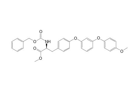 L-(+)-N-(Benzyloxycarbonyl)-4-[3-(4-methoxyphenoxy)phenoxy[phenylalanine Methyl Ester