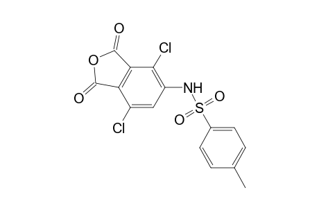 Benzenesulfonamide, N-(4,7-dichloro-1,3-dihydro-1,3-dioxo-5-isobenzofuranyl)-4-methyl-