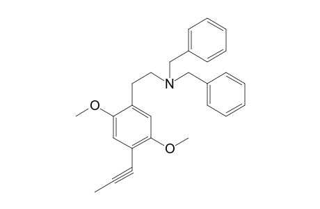 N,N-Dibenzyl-2,5-dimethoxy-4-(prop-1-inyl)phenethylamine