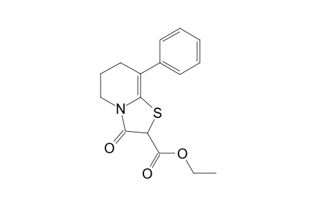 Ethyl 3-oxo-8-phenyl-2,3,6,7-tetrahydro-5H-[1,3]thiazolo[3,2-a]pyridine-2-carboxylae