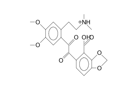 Bicuculinidine cation
