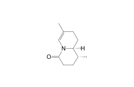 (1R,9aS)-1,7-Dimethyl-1,2,3,8,9,9a-hexahydro-4H-quinolizin-4-one