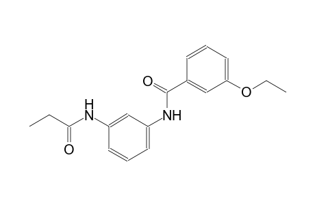 benzamide, 3-ethoxy-N-[3-[(1-oxopropyl)amino]phenyl]-