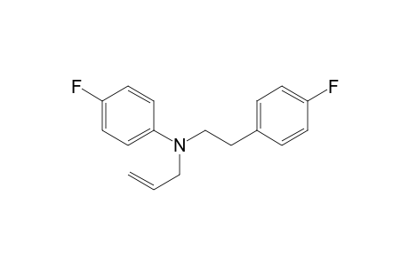 4-Fluoro-N-[2-(4-fluorophenyl)ethyl]-N-(prop-2-en-1-yl)aniline
