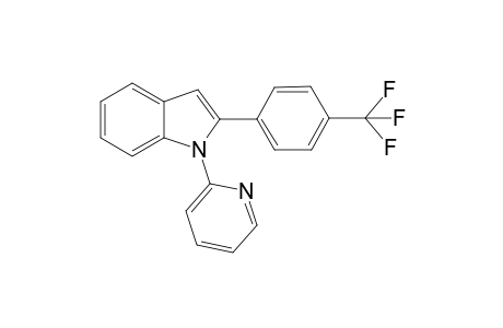 1-(Pyridin-2-yl)-2-{4-(trifluoromethyl)phenyl}-1H-indole