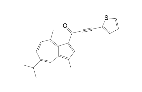 1-[3,8-Dimethyl-5-(propan-2-yl)azulen-1-yl]-3-(thiophen-2-yl)prop-2-yn-1-one