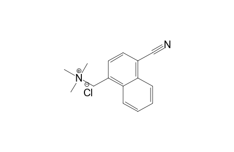 ((4-cyanonaphthyl)methyl)trimethylammonium chloride