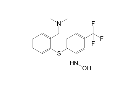 (2-{[2-(hydroxyamino)-4-(trifluoromethyl)phenyl]sulfanyl}phenyl)-N,N-dimethylmethanamine