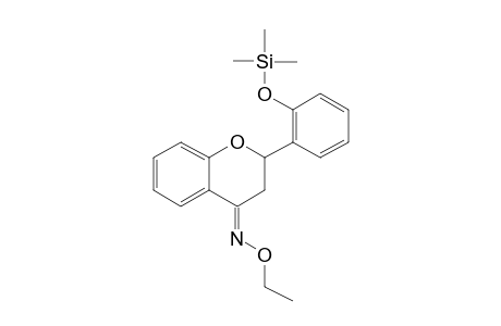 Flavanone <2'-hydroxy-> ethoxime, mono-TMS