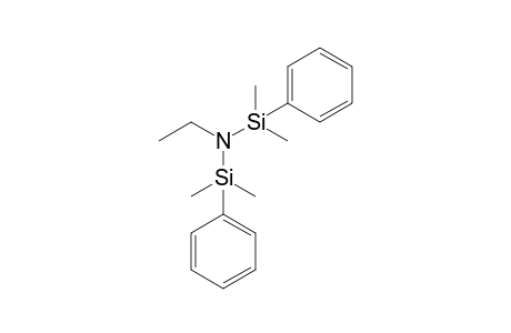 2-Ethyl-1,1,3,3-tetramethyl-1,3-diphenyl-disilazane