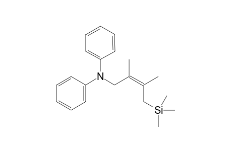 N-[(Z)-2,3-dimethyl-4-trimethylsilyl-but-2-enyl]-N-phenyl-aniline