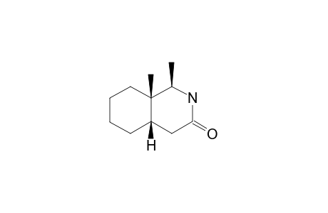 (1-ALPHA,3A-ALPHA,7A-ALPHA)-3H-1,2,4A,5,6,7,8,8A-OCTAHYDRO-1,8-DIMETHYL-3(4H)-ISOQUINOLINONE