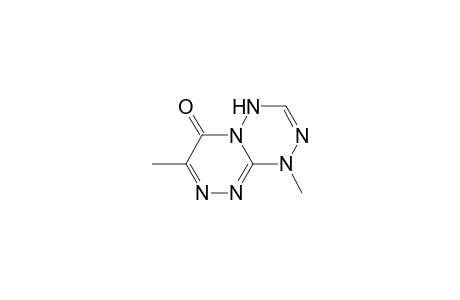 6H-[1,2,4]Triazino[4,3-b]-1,2,4,5-tetrazin-6-one, 1,2-dihydro-1,7-dimethyl-