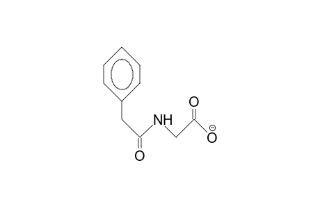 N-Phenylacetyl-glycine anion