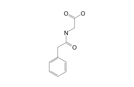 Glycine, N-(phenylacetyl)-