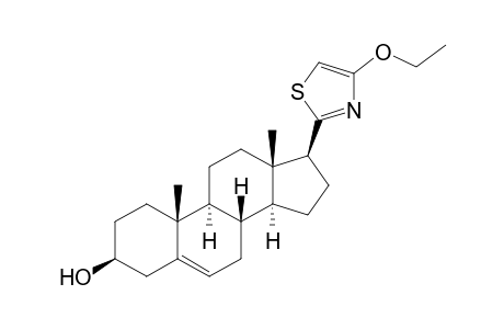 (3S,8S,9S,10R,13S,14S,17S)-17-(4-ethoxy-1,3-thiazol-2-yl)-10,13-dimethyl-2,3,4,7,8,9,11,12,14,15,16,17-dodecahydro-1H-cyclopenta[a]phenanthren-3-ol
