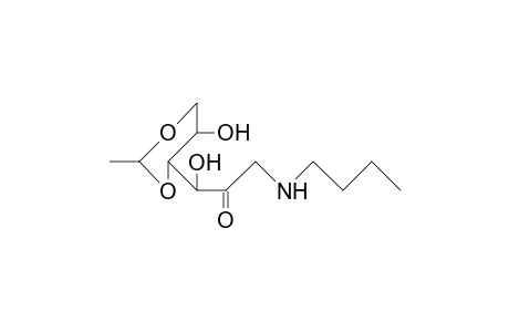 1-Butylamino-1-deoxy-4,6-O-ethylidene-D-fructose
