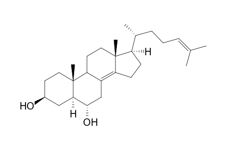 (3S,5S,6S,10R,13R,17R)-10,13-dimethyl-17-((R)-6-methylhept-5-en-2-yl)-2,3,4,5,6,7,9,10,11,12,13,15,16,17-tetradecahydro-1H-cyclopenta[a]phenanthrene-3,6-diol