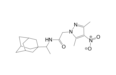 N-[1-(1-adamantyl)ethyl]-2-(3,5-dimethyl-4-nitro-1H-pyrazol-1-yl)acetamide