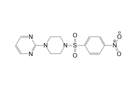 2-{4-[(4-nitrophenyl)sulfonyl]-1-piperazinyl}pyrimidine