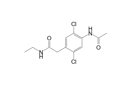 2,5-Dichloro-4-(n-ethylacetamido acetanilide