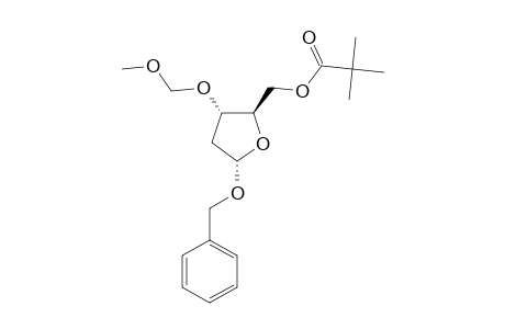 PHENYLMETHYL-2-DEOXY-5-O-(2,2-DIMETHYLPROPANOYL)-3-O-(METHOXYMETYL)-ALPHA-D-ERYTHRO-PENTOFURANOSIDE