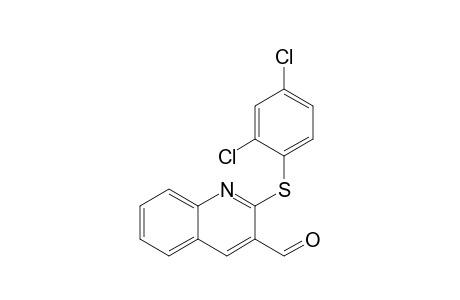 2-(2,4-Dichlorophenylthio)quinoline-3-carbaldehyde