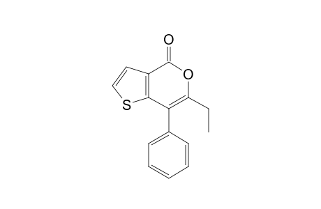 6-Ethyl-7-phenyl-4H-thieno[3,2-c]pyran-4-one
