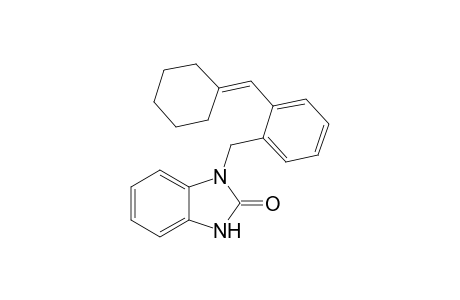 3-[2-(cyclohexylidenemethyl)benzyl]-1H-benzimidazol-2-one