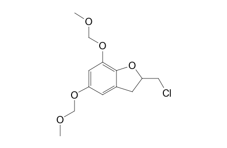 BIS-(METHOXYMETHYL)-ETHER-OF-2,3-DIHYDRO-2-CHLOROMETHYL-5,7-DIHYDROXYBENZOFURAN