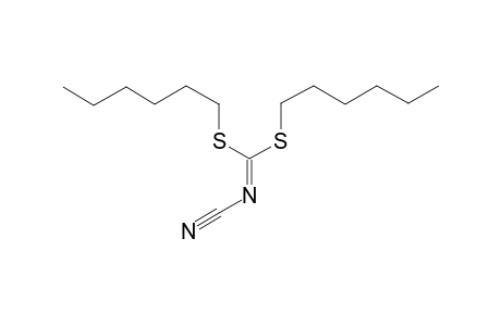 Dihexyl cyanodithioimidocarbonate