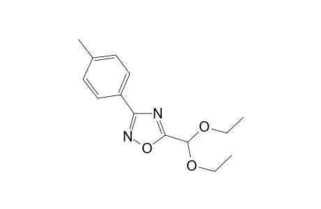 5-(Diethoxymethyl)-3-(4-methylphenyl)-1,2,4-oxadiazole
