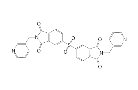 5,5'-sulfonylbis(2-(pyridin-3-ylmethyl)isoindoline-1,3-dione)