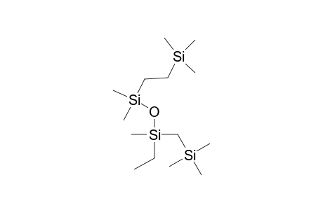 (Dimethyl(trimethylsilyl)ethylsilyl)-(diethylmethylsilyl])-oxide