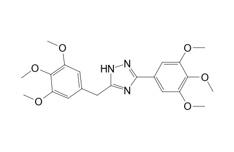3-(3,4,5-trimethoxyphenyl)-5-[(3,4,5-trimethoxyphenyl)methyl]-1H-1,2,4-triazole