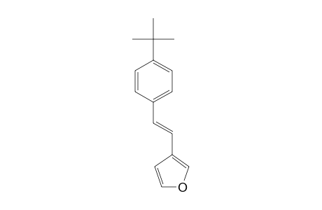 trans-3-(4-tert-Butylstyryl)furan