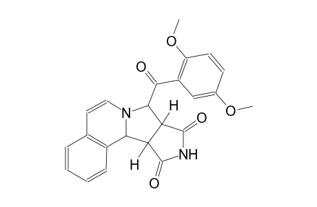 (8S,8aR,11aS)-8-(2,5-dimethoxybenzoyl)-11a,11b-dihydro-8H-pyrrolo[3',4':3,4]pyrrolo[2,1-a]isoquinoline-9,11(8aH,10H)-dione