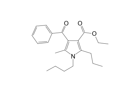 Ethyl 4-benzoyl-1-butyl-5-methyl-2-propyl-1H-pyrrole-3-carboxylate