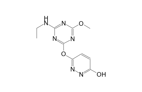 3-[[4-(ethylamino)-6-methoxy-1,3,5-triazin-2-yl]oxy]-1H-pyridazin-6-one