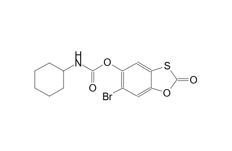 carbamic acid, cyclohexyl-, 6-bromo-2-oxo-1,3-benzoxathiol-5-ylester