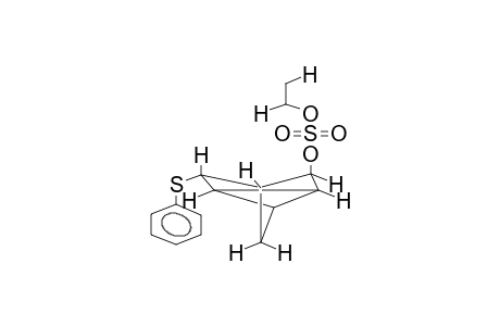 EXO-5-PHENYLTHIOTRICYCLO[2.2.1.0(2,6)]HEPTAN-ENDO-3-OL, ETHYLSULPHATE