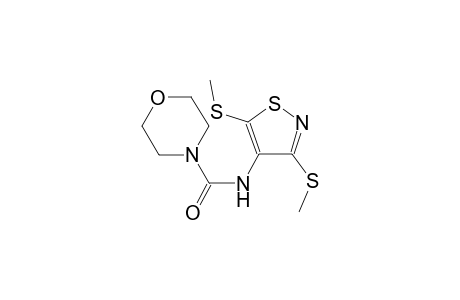 N-[3,5-bis(methylsulfanyl)-4-isothiazolyl]-4-morpholinecarboxamide