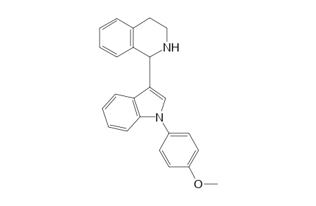 1-(1-(4-Methoxyphenyl)-1H-indol-3-yl)-1,2,3,4-tetrahydroisoquinoline