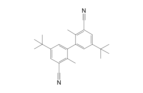 2,2'-Dimethyl-3,3'-dicyano-5,5'-di-t-butylbiphenyl