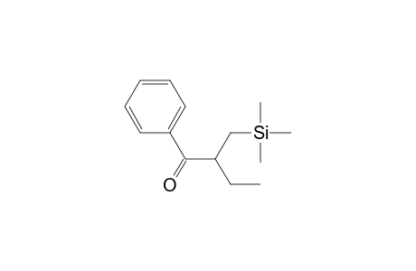 1-Butanone, 1-phenyl-2-[(trimethylsilyl)methyl]-