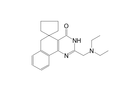 2-((diethylamino)methyl)-3H-spiro[benzo[h]quinazoline-5,1'-cyclopentan]-4(6H)-one