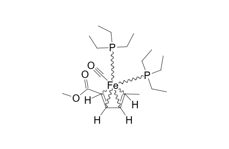 CARBONYL-[2-5-ETA-(METHYL-(2E,4E)-HEXA-2,4-DIENOATE)]-BIS-(TRIETHYLPHOSPHINE)-IRON