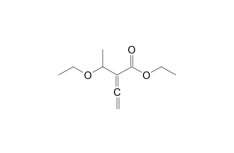 Ethyl 2-(1-ethoxyethyl)-2,3-butadienoate
